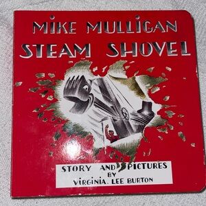 Mike Mulligan Steam Shovel Baby Board Book First Edition